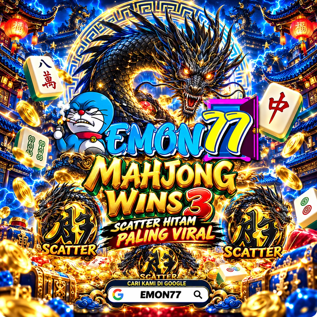 EMON77 Banner Mahjong Wins 3